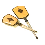 Hand Mirror & Brush