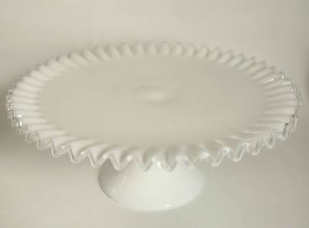 www.classicvintagerentals.com  0665 - Fenton Cake Stand