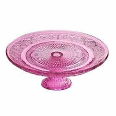 www.classicvintagerentals.com  0669 - Fuchsia Cake Stand