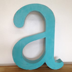 Apple Letter "A"
