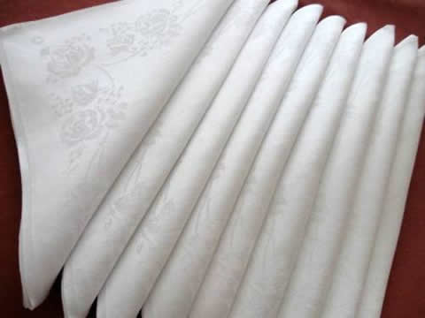 www.classicvintagerentals.com ? 1006 - Linen Damask Napkins