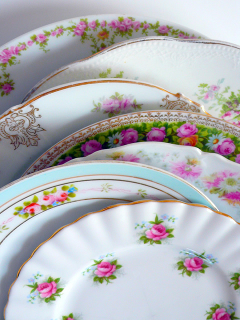 www.classicvintagerentals.com  1396 - Vintage Salad Plates