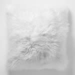 White Mongolian Pillow