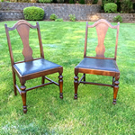 Halsey Wood Chairs