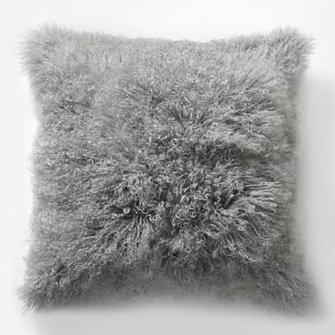 www.classicvintagerentals.com ? 1993 - Grey Mongolian Pillow