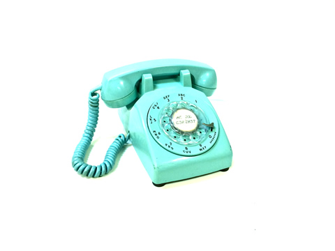 www.classicvintagerentals.com ? 2362 - Blue Phone