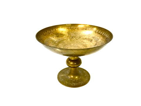 www.classicvintagerentals.com ? 2389 - Rhoda Brass Compote