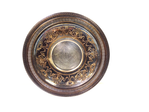 www.classicvintagerentals.com ? 2850 - Josephine Silver Tray