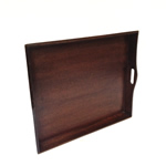 Brown Wooden Tray