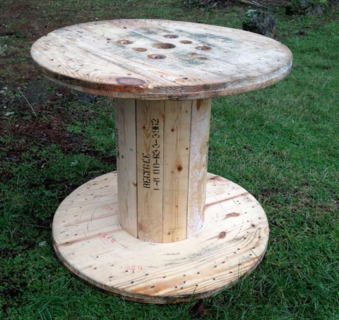 www.classicvintagerentals.com  3550 - Santo Spool Table