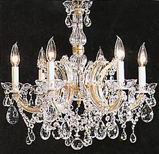 www.classicvintagerentals.com  370 - Crystal Chandelier