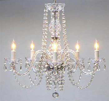 www.classicvintagerentals.com  384 - Crystal Chandelier