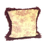 Toile Pillow