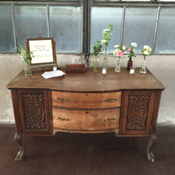 www.classicvintagerentals.com  5007 - Houston Wood Buffet
