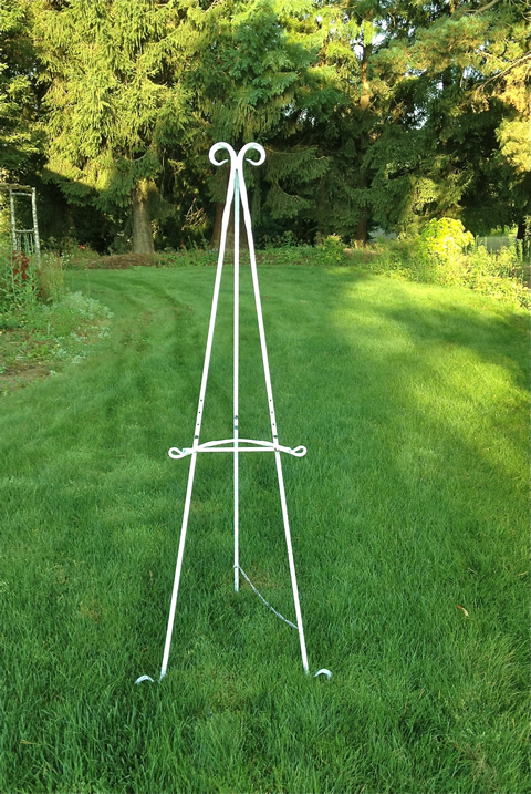 www.classicvintagerentals.com ? 7507 - White Iron Easel