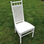 Poppy White Chair