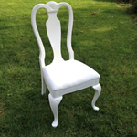 Myra White Chair