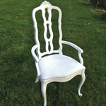 June White Chair