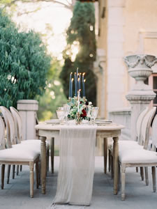 Style Me Pretty Romantic Outdoor Wedding Photo